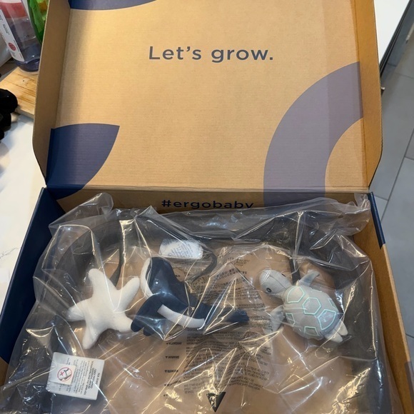 Evolve Bouncer Toy Bar - Charcoal Grey: Ocean Wonders - Picture 4 of 6